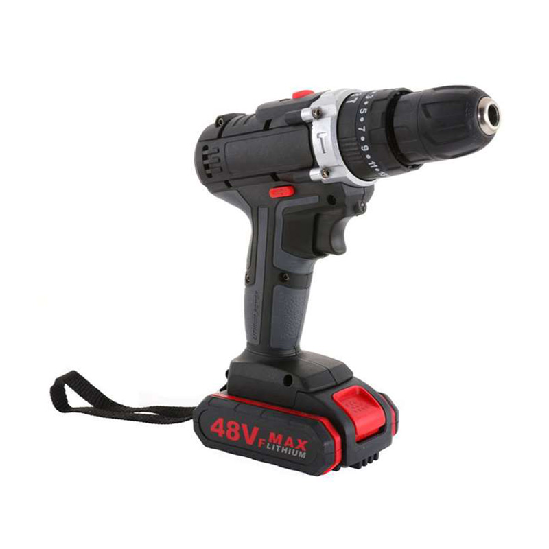Dingwei blue high-efficiency lithium battery cordless hand drill